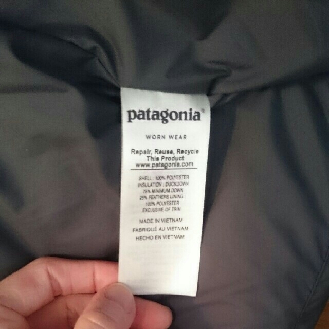 patagonia   新品 今期 パタゴニア ダウン ウィズ イット パーカ XSの