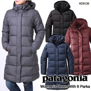 パタゴニア　Patagonia  ロングダウンジャケット　レディース