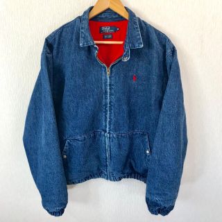 ポロラルフローレン(POLO RALPH LAUREN)の上美品 色落良 ♪ 90s USA製ラルフローレン デニムブルゾン M(ブルゾン)