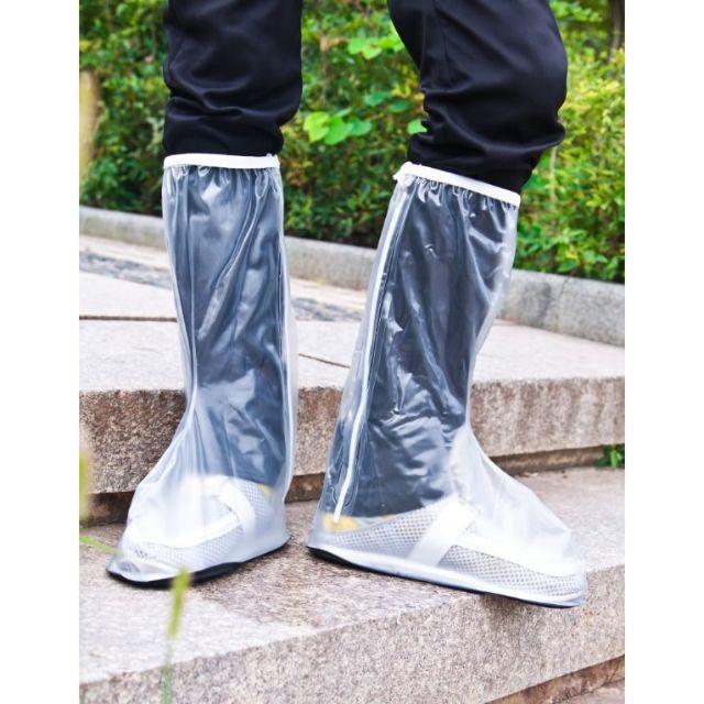 靴 レインカバー 防水カバー XLサイズ ブーツカバー シューズカバー 雨よけ メンズの靴/シューズ(長靴/レインシューズ)の商品写真