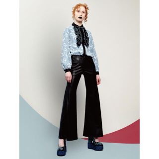 パメオポーズ(PAMEO POSE)のPAMEO POSE FAKE LEATHER BELL BOTTOMS(その他)