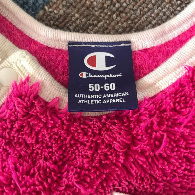 Champion(チャンピオン)のベビー服50〜60チャンピオン キッズ/ベビー/マタニティのベビー服(~85cm)(ロンパース)の商品写真