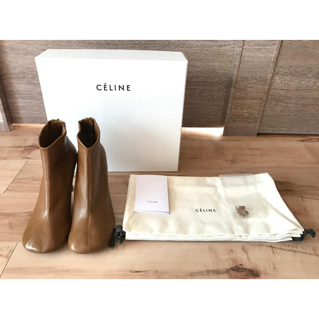 新品未使用 正規品 CELINE グローブブーティ ショートブーツ 37