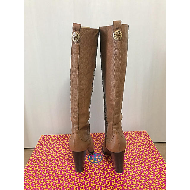 トリーバーチ TORY BURCH ロングブーツ キャメル | loneoakpoint.com