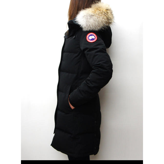 CANADA GOOSE(カナダグース)のカナダグース ブロンテ ブラックXSサイズ レディースのジャケット/アウター(ダウンジャケット)の商品写真