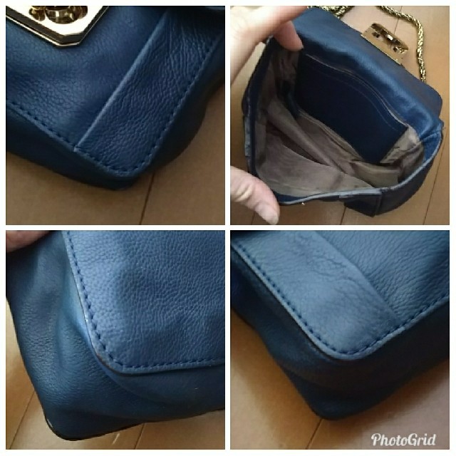 Chloe(クロエ)の美品 本物 クロエ エルシー チェーンショルダーバッグ ミニ ラムレザー レディースのバッグ(ショルダーバッグ)の商品写真