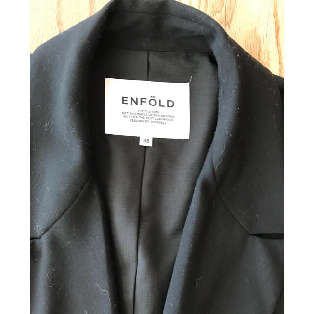 ENFOLD(エンフォルド)の美品 ENFORD オーバーサイズ ジャケット レディースのジャケット/アウター(テーラードジャケット)の商品写真