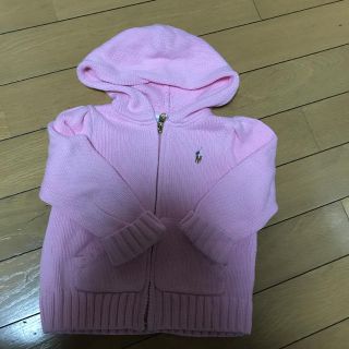 ポロラルフローレン(POLO RALPH LAUREN)のラルフローレン ニットパーカー80(ニット/セーター)