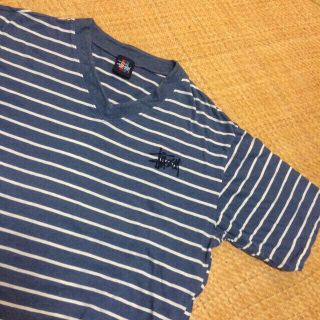 ステューシー(STUSSY)のUsed StussyボーダーT L(Tシャツ(半袖/袖なし))