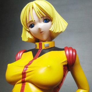 ダークブラウン 茶色 セイラ・マス ガレージキット フィギュア