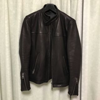 ジャックローズ(JACKROSE)の山羊皮 ライダースジャケット 少しの値下げ ○(ライダースジャケット)