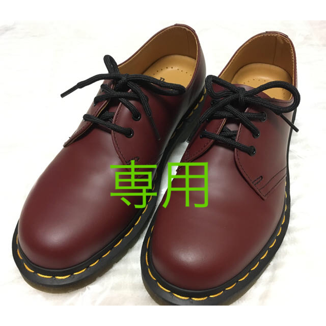 Dr.Martens(ドクターマーチン)のわま様専用 【美品】 ドクターマーチン 3ホール チェリーレッド レディースの靴/シューズ(ブーツ)の商品写真