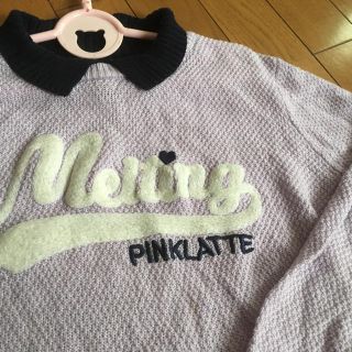 ピンクラテ(PINK-latte)のPINK-latte  春ニット(Tシャツ/カットソー)