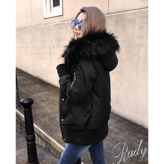 Rady♡ラグジュアリーMA-1 ジャケット 【本物新品保証】 www.toyotec.com