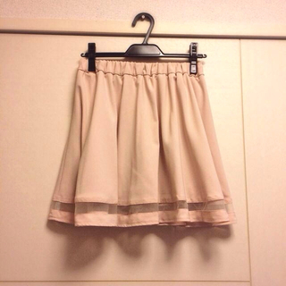 ミーア(MIIA)のMIIA♡透けラインギャザースカート(ミニスカート)