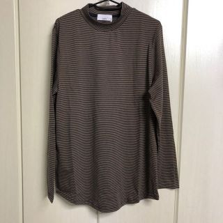 ハレ(HARE)のルイス Lui's 新品 未使用 ハイネック 長袖 Tシャツ ボーダー(その他)