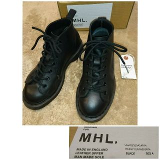 MARGARET HOWELL - MHL.モンキー ブーツHEAVY LEATHER4マーガレット