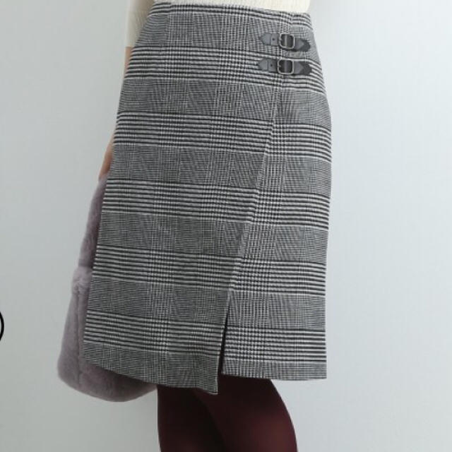 Rope' Picnic(ロペピクニック)のロペピクニック ベルト巻き風スカート レディースのスカート(ひざ丈スカート)の商品写真