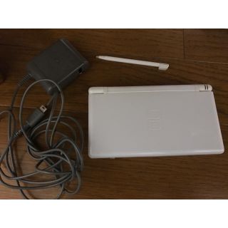 ニンテンドーDS(ニンテンドーDS)の任天堂DS Lite クリスタルホワイト本体(携帯用ゲーム機本体)