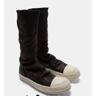 リックオウエンス(Rick Owens)の新品 Rick Owens LONG LETHER SOCK SNEAKERS(スニーカー)