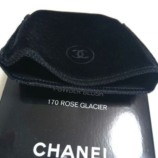 シャネル(CHANEL)の☆未使用品☆CHANEL(シャネル)☆チークケースのみ☆ブラック フェルト☆(その他)