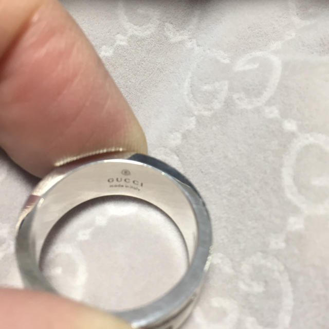 Gucci(グッチ)のグッチ シルバーリング メンズのアクセサリー(リング(指輪))の商品写真