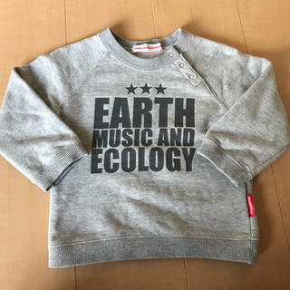 アースミュージックアンドエコロジー(earth music & ecology)のearthmusic &ecology トレーナー(Tシャツ/カットソー)