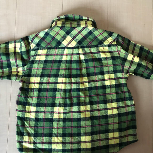 SHIPS KIDS(シップスキッズ)のシップスキッズ ネルシャツ キッズ/ベビー/マタニティのキッズ服男の子用(90cm~)(ブラウス)の商品写真