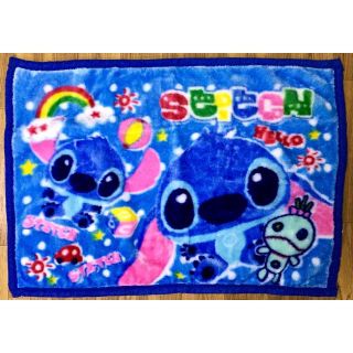 スティッチ(STITCH)のディズニー☆スティッチ☆新品☆厚手☆ブランケット☆毛布☆ひざ掛け(おくるみ/ブランケット)