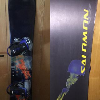 サロモン(SALOMON)の［値下げしました］サロモン スノーボード ビンディング付き(ボード)