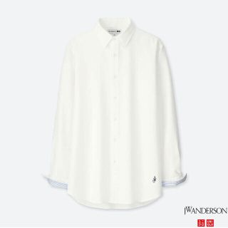 ユニクロ(UNIQLO)のユニクロ×JW アンダーソン オックスフォードシャツ S／オフホワイト 新品！(シャツ)