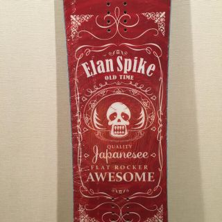 エラン(Elan)の板のみ　新品　ELAN SPIKE レッド (ボード)