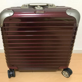 リモワ(RIMOWA)の【T様専用】リモワ リンボ カルモナレッド 4輪 27L スーツケース(トラベルバッグ/スーツケース)