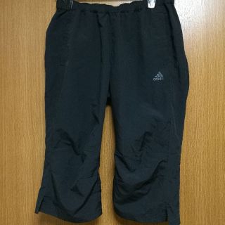 アディダス(adidas)の【再値下げ】アディダス　クロップドパンツ　レディース　Mサイズ(クロップドパンツ)