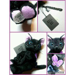 アナスイ(ANNA SUI)の《ピアスさま専用です》ANNA SUI アナスイ 黒猫 グローブホルダー(その他)