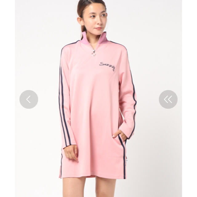 little sunny bite(リトルサニーバイト)の little sunny bite sporty zip dres レディースのワンピース(ミニワンピース)の商品写真