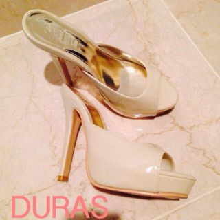 デュラス(DURAS)のDURASサンダルミュール美品デュラス(サンダル)