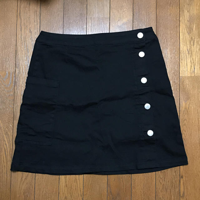 LOWRYS FARM(ローリーズファーム)のローリーズ ブラックミニ レディースのスカート(ミニスカート)の商品写真