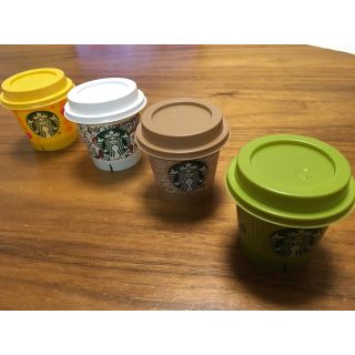 スターバックスコーヒー(Starbucks Coffee)のスタバプリンカップ4個セット(容器)