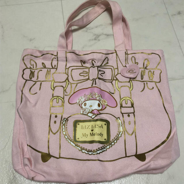 LIZ LISA(リズリサ)の数回使用✨マイメロ×リズリサ 雑誌付録📖💕 レディースのバッグ(トートバッグ)の商品写真