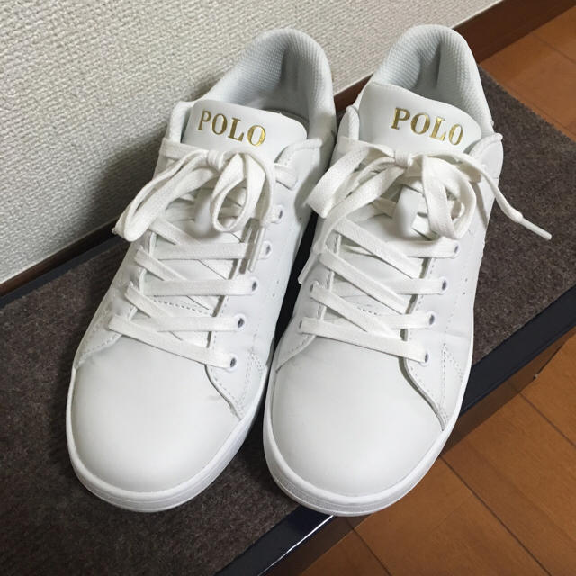 POLO RALPH LAUREN(ポロラルフローレン)のPOLOラルフローレン★スニーカー24.5cm レディースの靴/シューズ(スニーカー)の商品写真