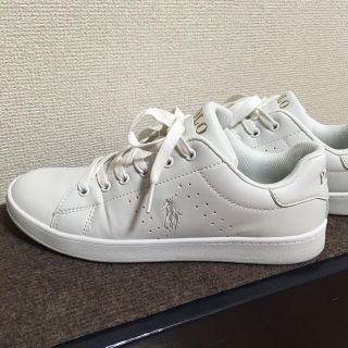 ポロラルフローレン(POLO RALPH LAUREN)のPOLOラルフローレン★スニーカー24.5cm(スニーカー)