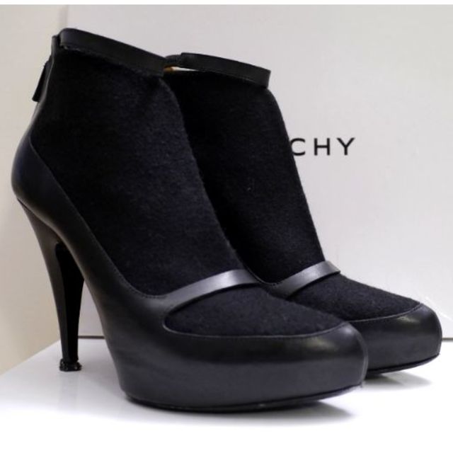 2014美品★GIVENCHY ジバンシィ アンクルストラップ ブーティ ブーツ