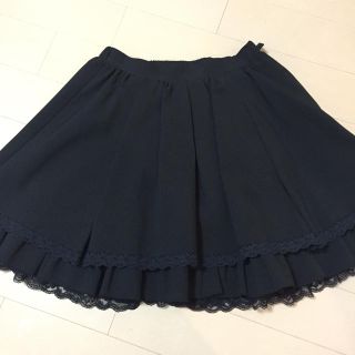 ミホマツダ スカート 黒(ミニスカート)