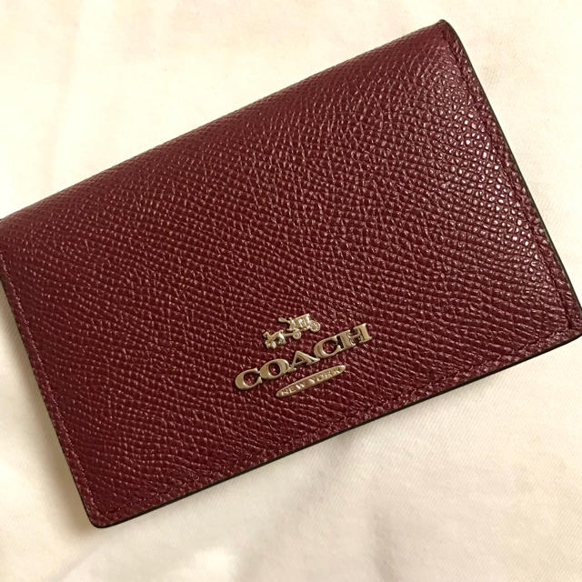 COACH(コーチ)の☆新品☆コーチ 名刺入れ レディースのファッション小物(名刺入れ/定期入れ)の商品写真