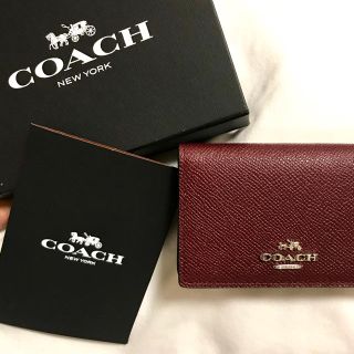 コーチ(COACH)の☆新品☆コーチ 名刺入れ(名刺入れ/定期入れ)