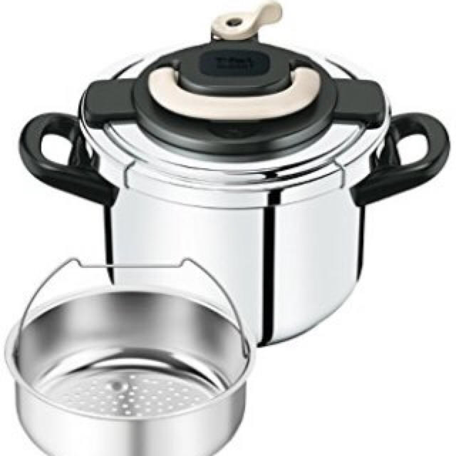 新品未使用品! T-fal圧力鍋 クリプソアーチ4L アイボリー 新品未使用品! T-fal圧力鍋 クリプソアーチ4L アイボリー