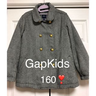 ギャップキッズ(GAP Kids)のギャップキッズ  女の子 ヘリンボーンコート 160(コート)