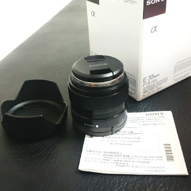 美品】 Sony sel35f18 Eマウント 単焦点 α6000 α6500 数々の賞を受賞