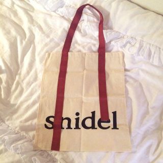 スナイデル(SNIDEL)のsnidel　ノベルティ　トートバック(トートバッグ)